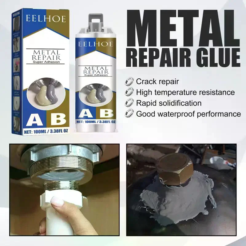 50g Cold Weld Metal Repair Paste | 2-in-1 Heat Resistant Epoxy Metal Repair Epoxy Nixie Default Title