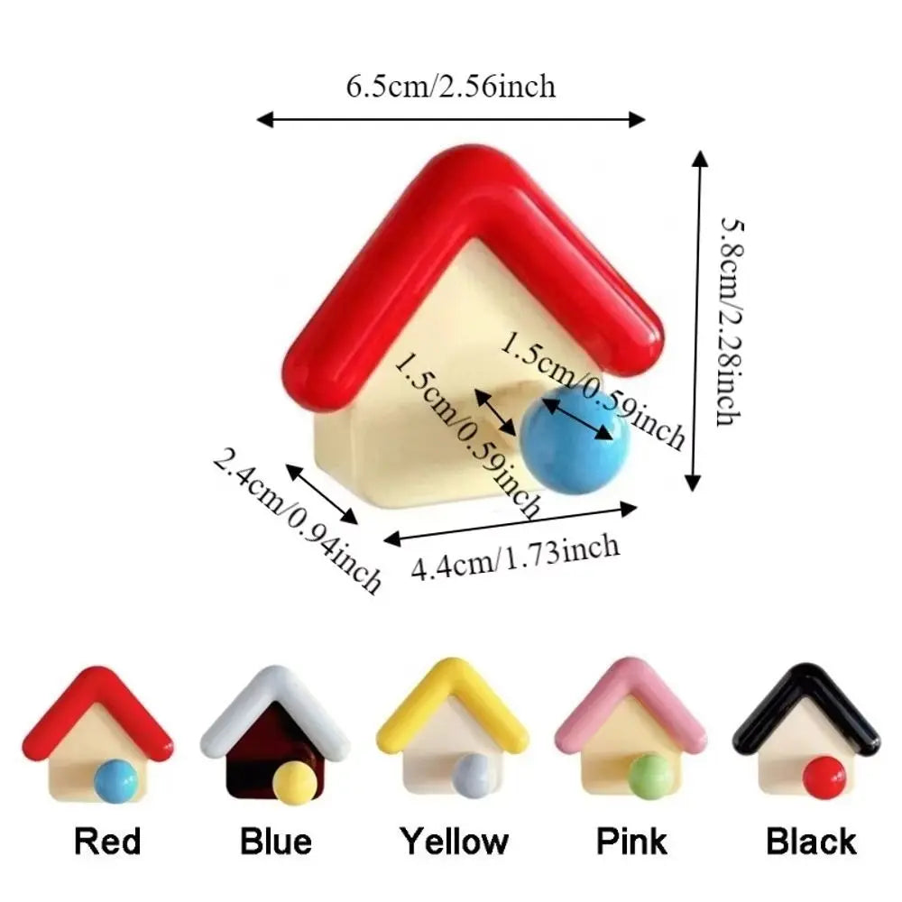 House Shaped Self-Adhesive Wall Hook – No Drill Key Hanger