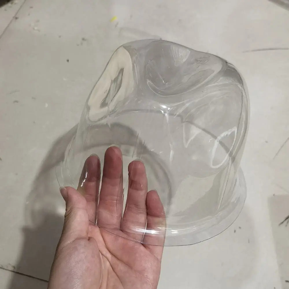 Portable Transparent PVC Hat Display Case & Storage Box