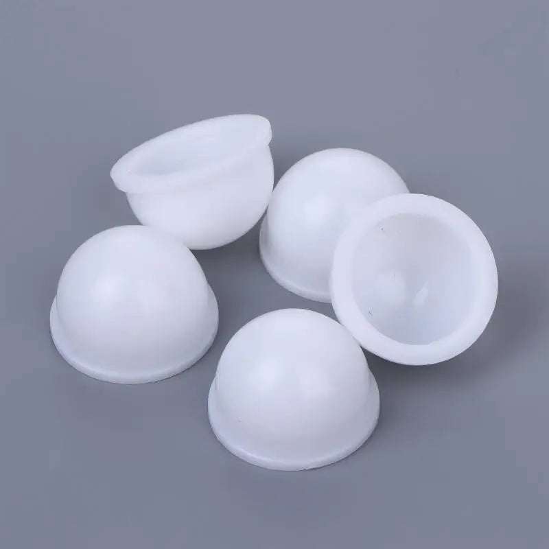 White Spherical Light Sensor Dome Cover – Light Meter Housing 5/10Pcs