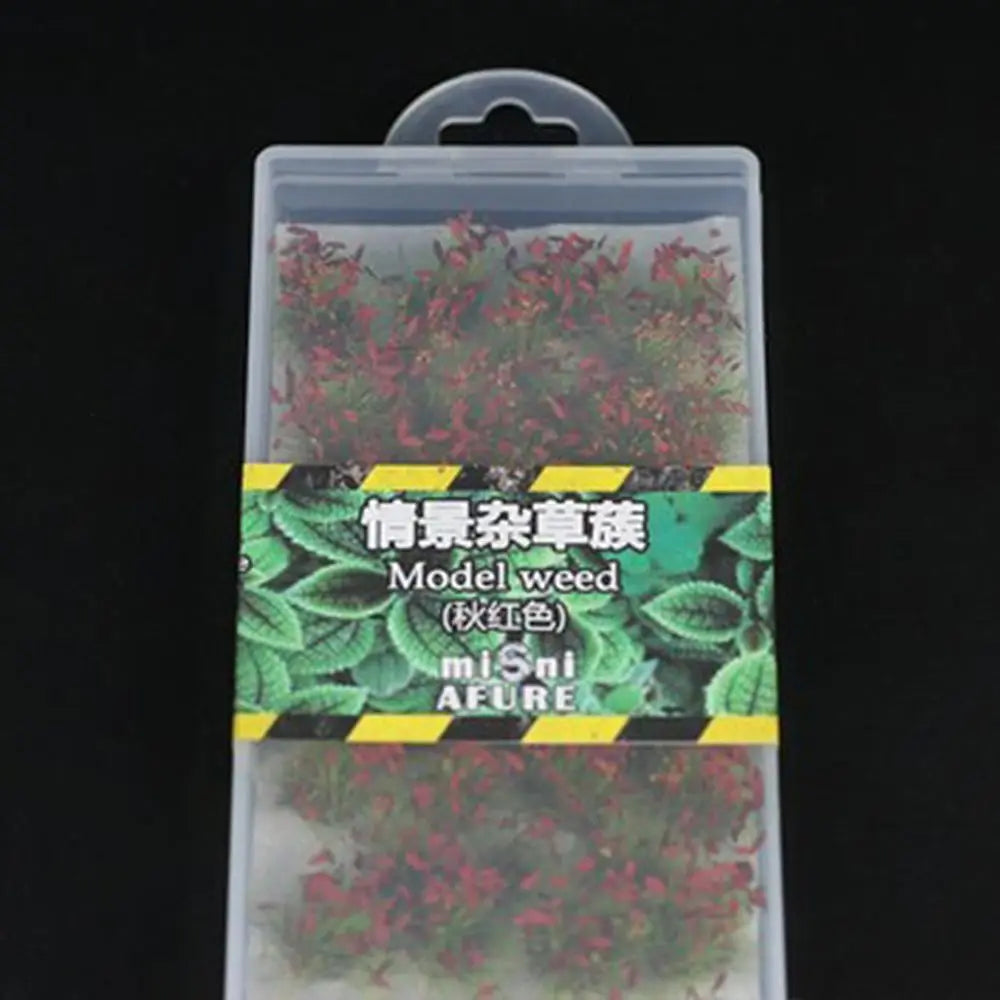 Railroad Scenery Grass Tufts & Bush Model Kit – Diorama Landscape Model Scenery Kit Nixie