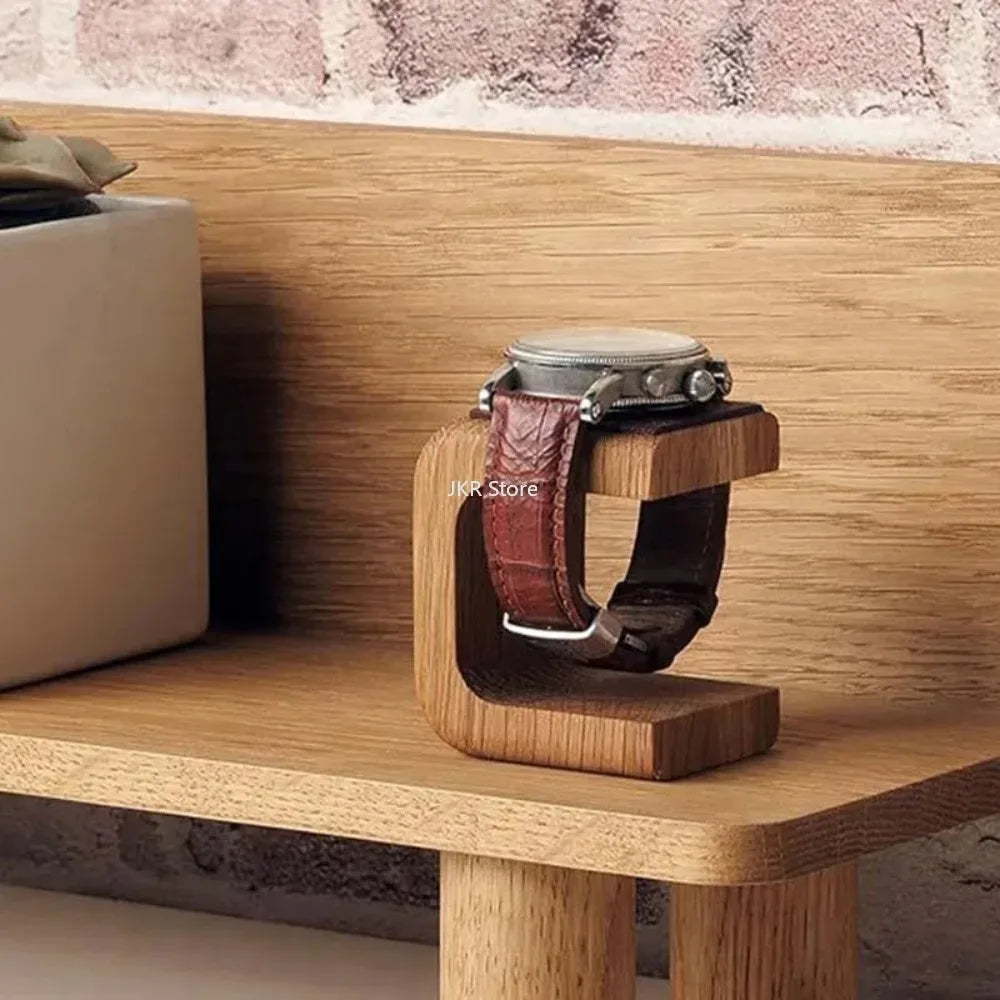 Wooden Watch Holder & Jewelry Organizer Display Stand 1/2 PCS Jewelry Display Stand Nixie