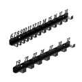 Wall-Mounted Wrench Sorting Rack | Cast Iron Tool Storage