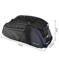 ESLNF Large Capacity Bike Rear Rack Bag – Rainproof Pannier Bicycle Pannier Bag Nixie Gradient Color