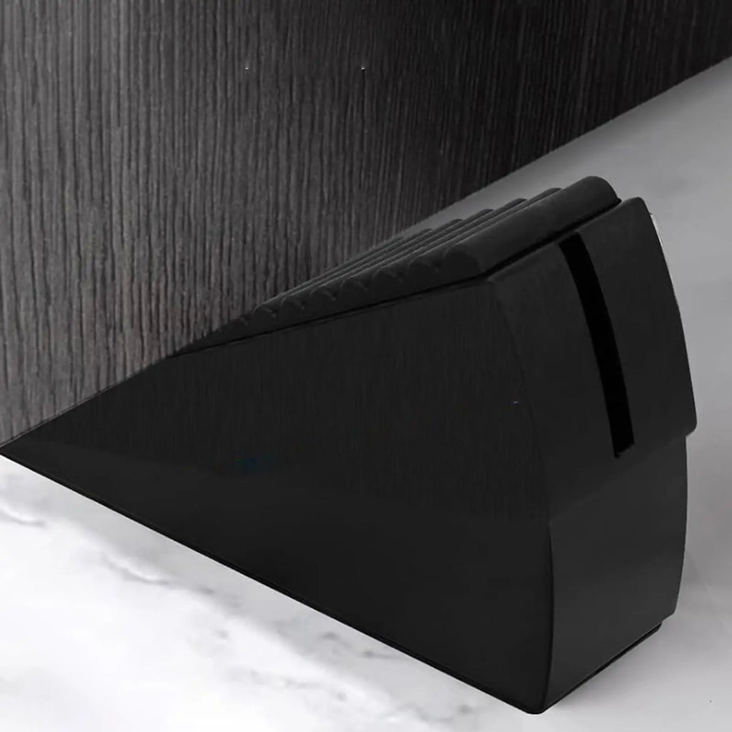 Heavy Duty Zinc Alloy Adjustable Spring Door Stopper Wedge