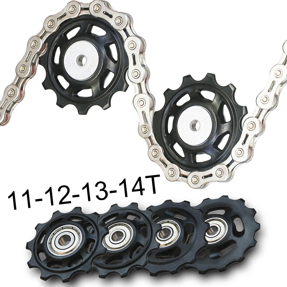 Bike Rear Derailleur Pulley Wheels 11T-14T | Shimano SRAM Derailleur Pulley Wheel Nixie