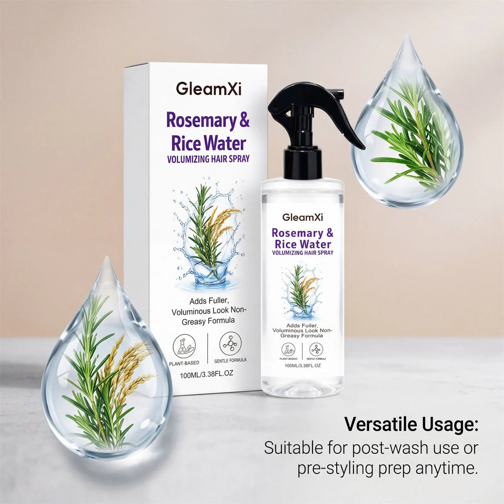 OceAura Rosemary Rice Water Hair Spray Serum – All Hair Types Hair Spray Serum Nixie