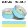 BUCKLOS Gradient Bike Handlebar Tape – Road & Gravel Bar Wrap Bike Handlebar Tape Nixie BLUE-YELLOW