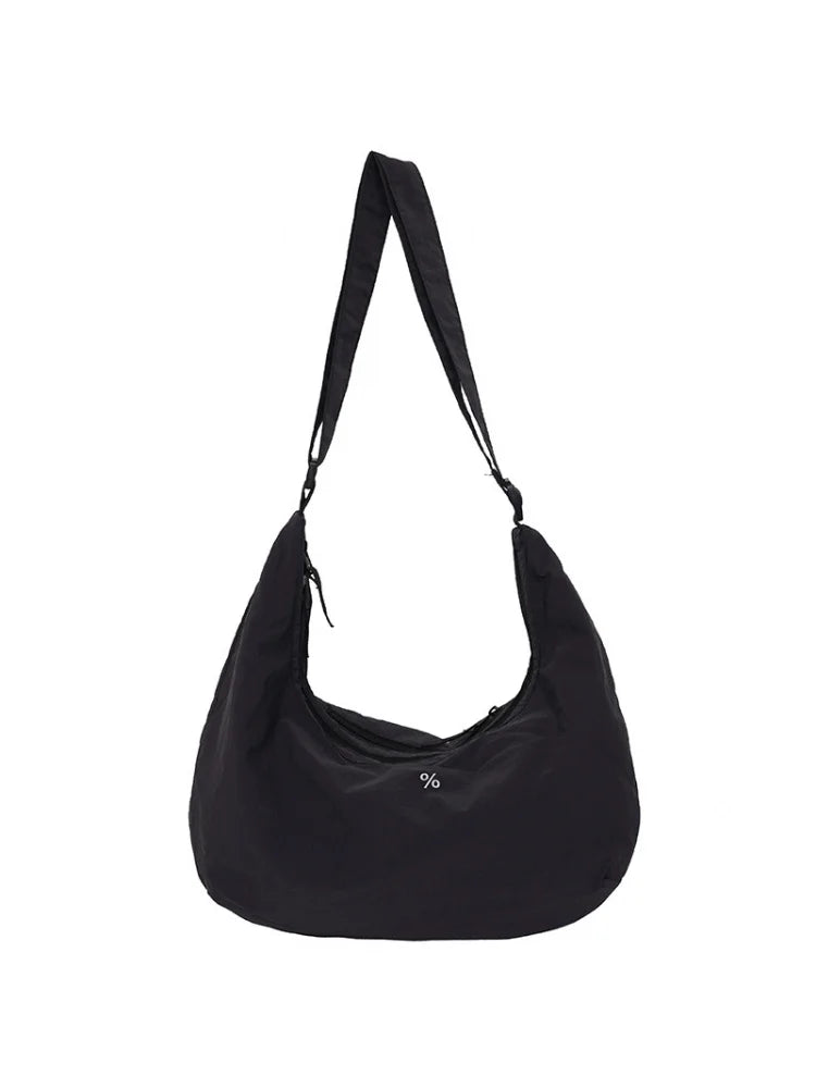 Japanese Nylon Dumpling Bag – Unisex Lightweight Crossbody Crossbody Shoulder Bag Nixie