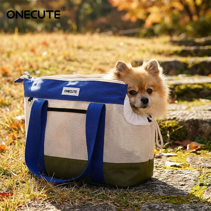 Breathable Pet Shoulder Carrier Bag – Travel Tote for Cats & Dogs Pet Carrier Bag Nixie