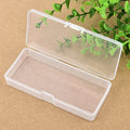 Transparent Plastic Rectangle Storage Box – Multi-Use Organizer Plastic Storage Box Nixie Default Title