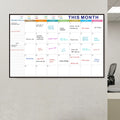 Reusable Dry Erase Monthly Planner Calendar Board 32x48in Whiteboard Planner Calendar Nixie 1
