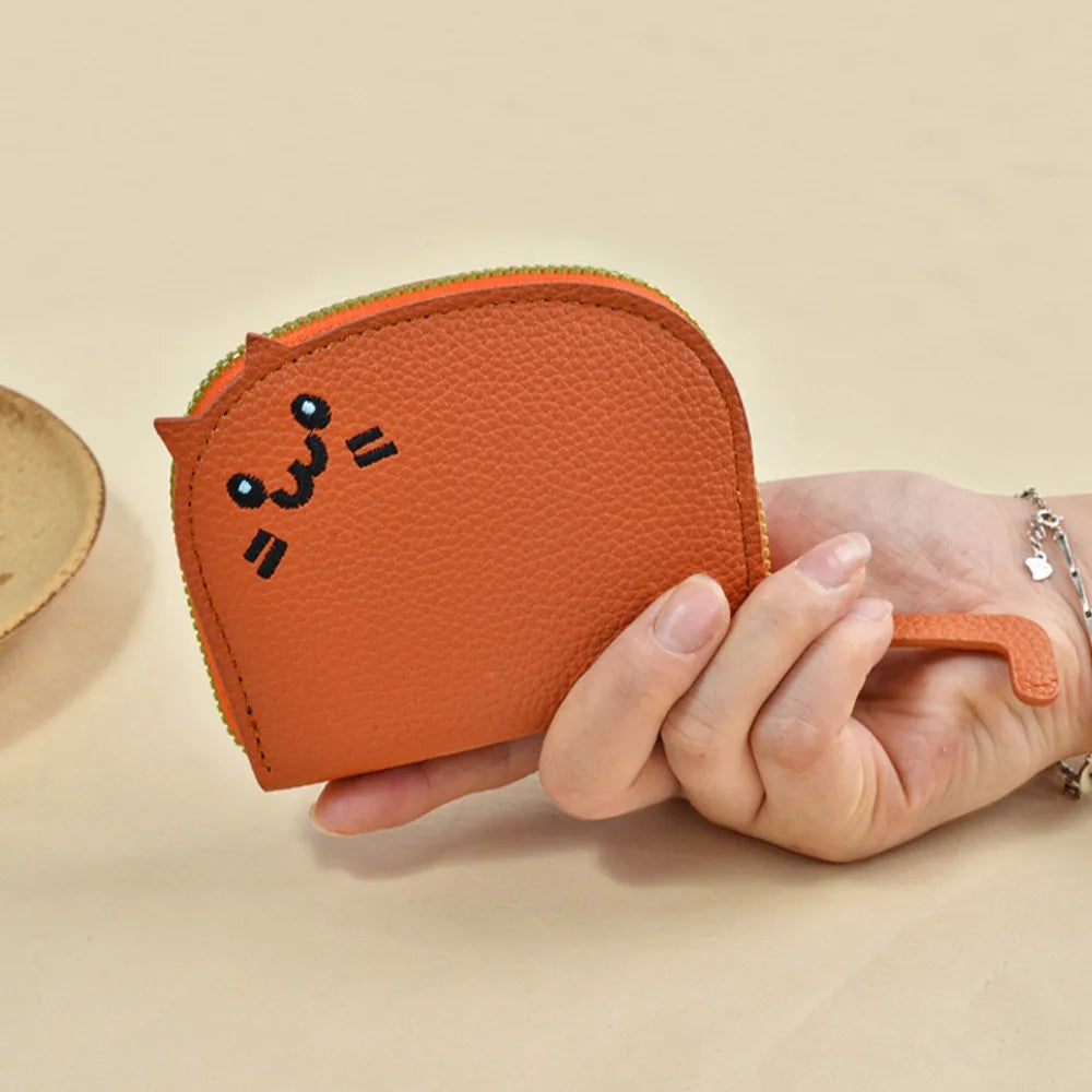 Cartoon Cat Wallet Women Multi-Card Slots Cute Coin Purse Fashion Coin Purse Nixie