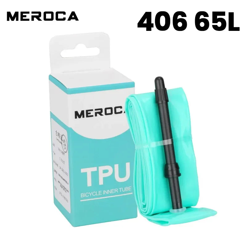 MEROCA TPU Inner Tube 16/20" Folding Bike 349/406/451 Presta Bicycle Inner Tube Nixie 406-65