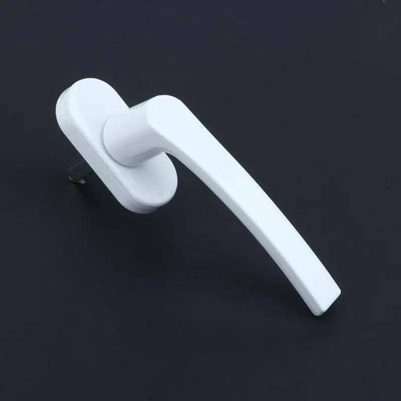 Aluminum Alloy UPVC Casement Window Handle White Lever Lock Window Handle Nixie