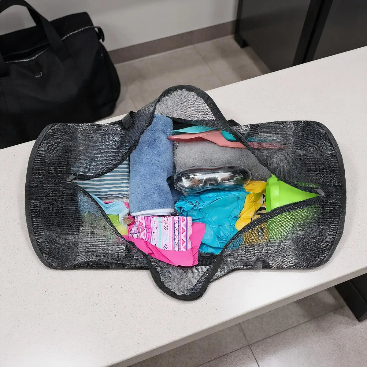 Nixie Mesh Dive Bag – Foldable Snorkeling Duffle Bag Mesh Dive Bag Nixie