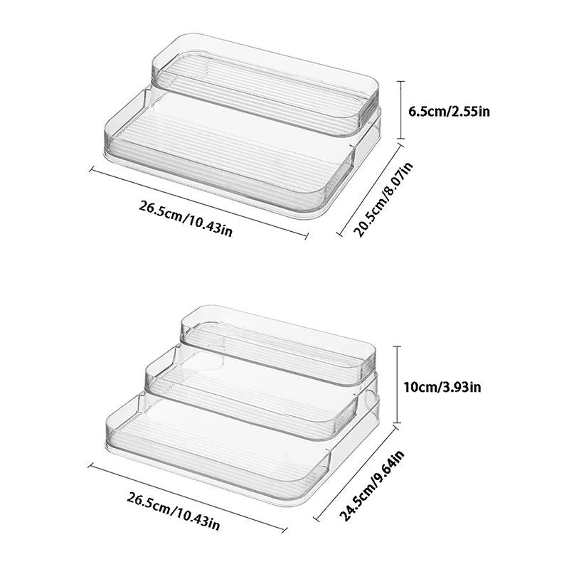 3-Tier Desktop Organizer Shelf for Perfume, Cosmetics & Spices Desktop Organizer Shelf Nixie