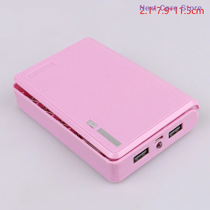 4x18650 DIY Power Bank Case 5V Dual USB Solderless Kit DIY Power Bank Case Nixie
