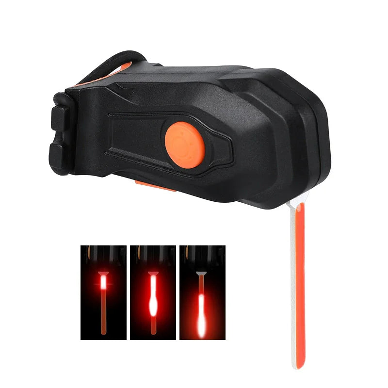 USB Rechargeable LED Bike Tail Light – IPX6, 4 Modes, MTB