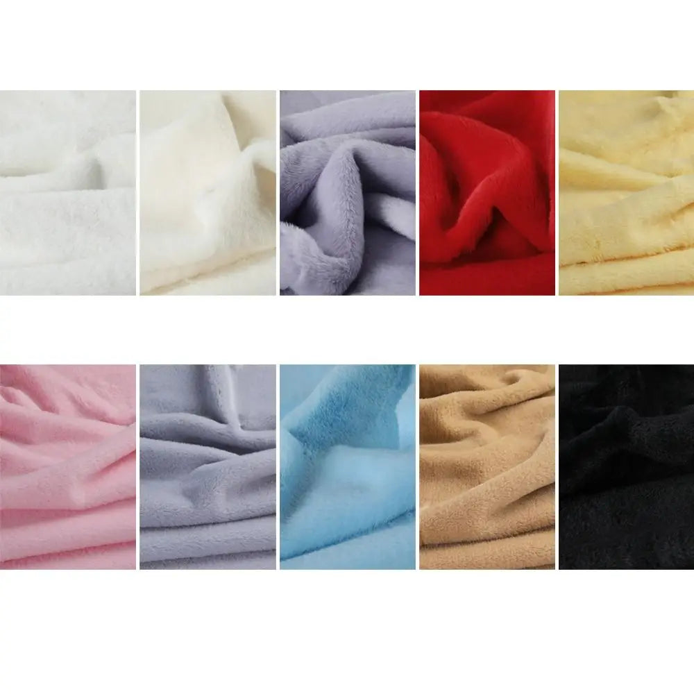 50x50cm Faux Rabbit Fur Fabric – Soft Plush DIY Craft Material Faux Fur Fabric Nixie