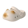 Waterproof Cat Paw Slippers – Anti-Slip Women's Indoor Mules Indoor Mule Slippers Nixie Beige 36-37