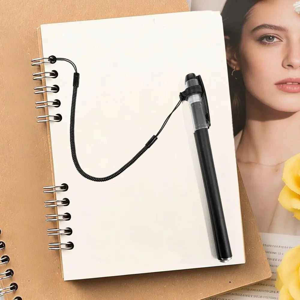 5-Pack Retractable Elastic Pen Lanyard Anti-Lost Pen Leash Pen Lanyard Holder Nixie