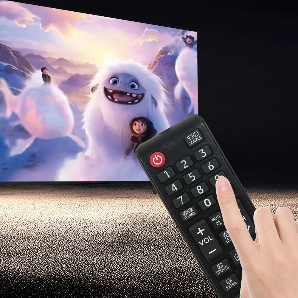 BN59-01247A Samsung Smart TV Remote Control – Black TV Remote Control Nixie