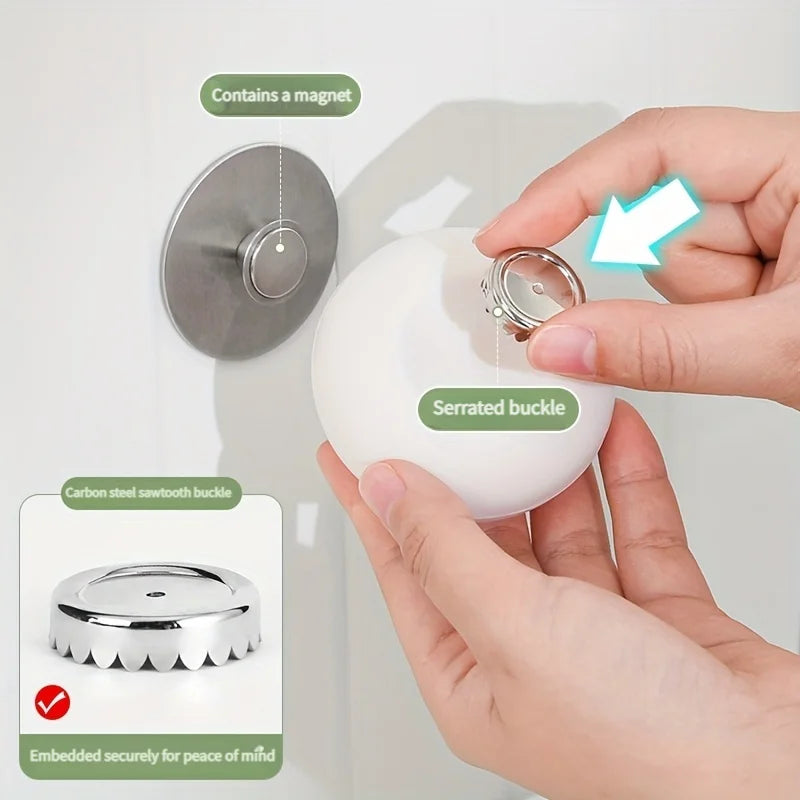 Magnetic Soap Holder No-Drill Stainless Steel Wall Mount Magnetic Soap Holder Nixie