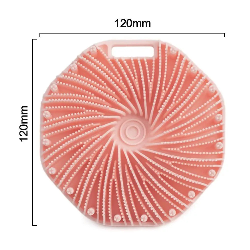 Silicone Body Scrubber Brush – Gentle Face & Body Cleansing Silicone Body Scrubber Nixie
