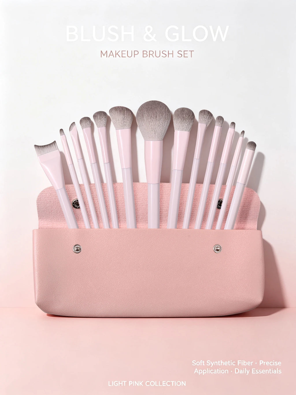 17-Piece Professional Makeup Brush Set – Soft Fluffy Bristles Makeup Brush Set Nixie
