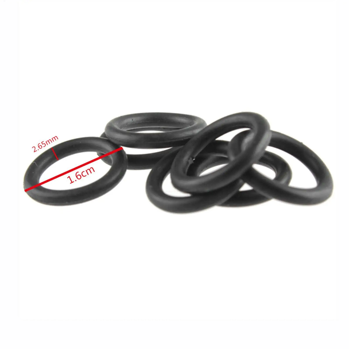 50pcs Rubber O-Ring Gasket Set – Faucet & Garden Hose Seal Rubber O-Ring Set Nixie