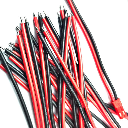 10 Pairs 22AWG JST 2-Pin Male Female Connector Cable JST Connector Cable Nixie