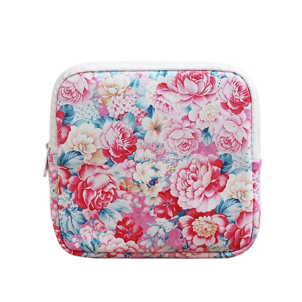 Portable Zipper Pouch – Sanitary Pads & Cosmetic Bag