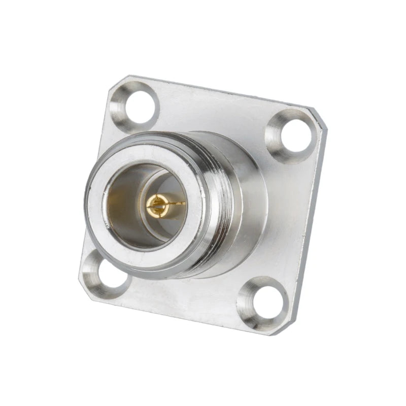 N Type Female to SMA Female Waterproof Flange RF Connector RF Coaxial Adapter Nixie