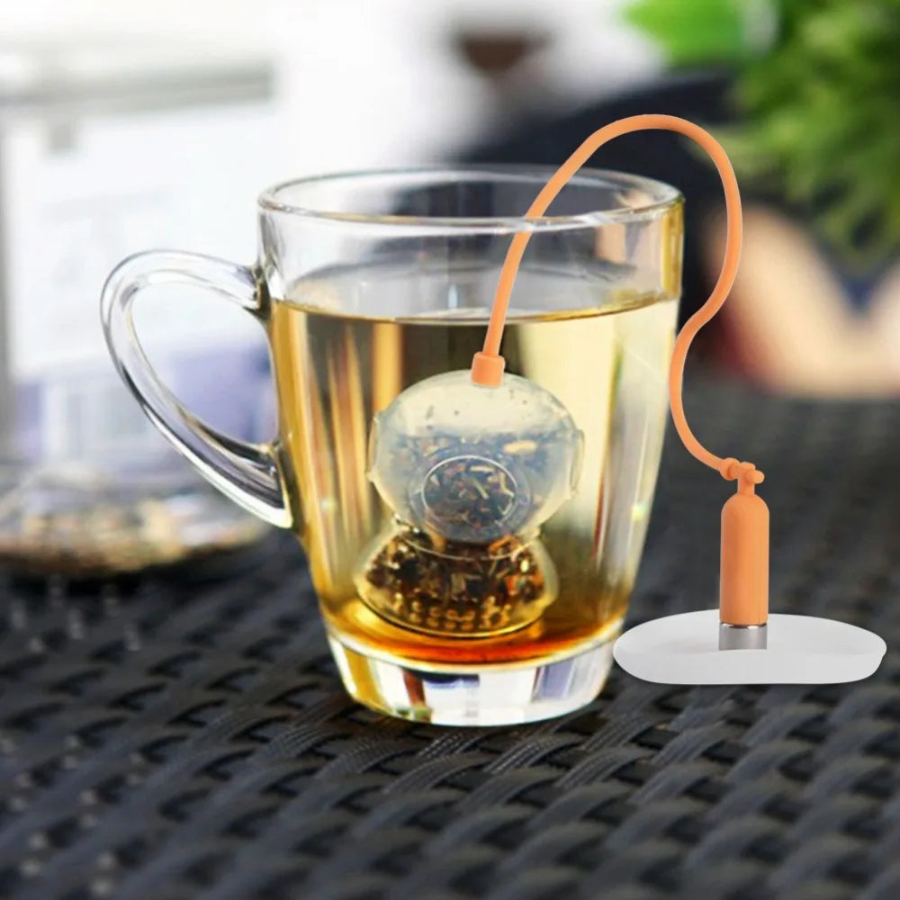 Silicone Diver Tea Infuser – Cute Loose Leaf Tea Strainer