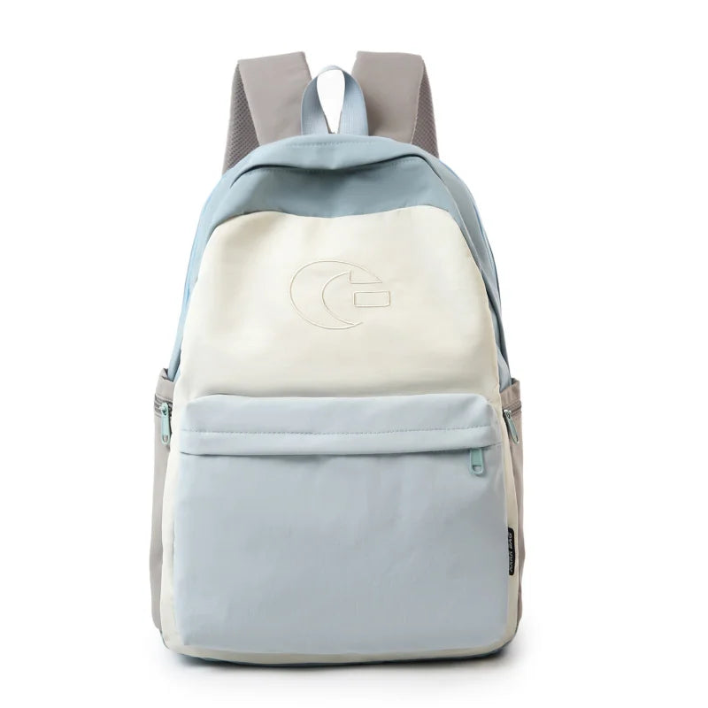 Japanese Style Women's Backpack – Lightweight Nylon School Bag