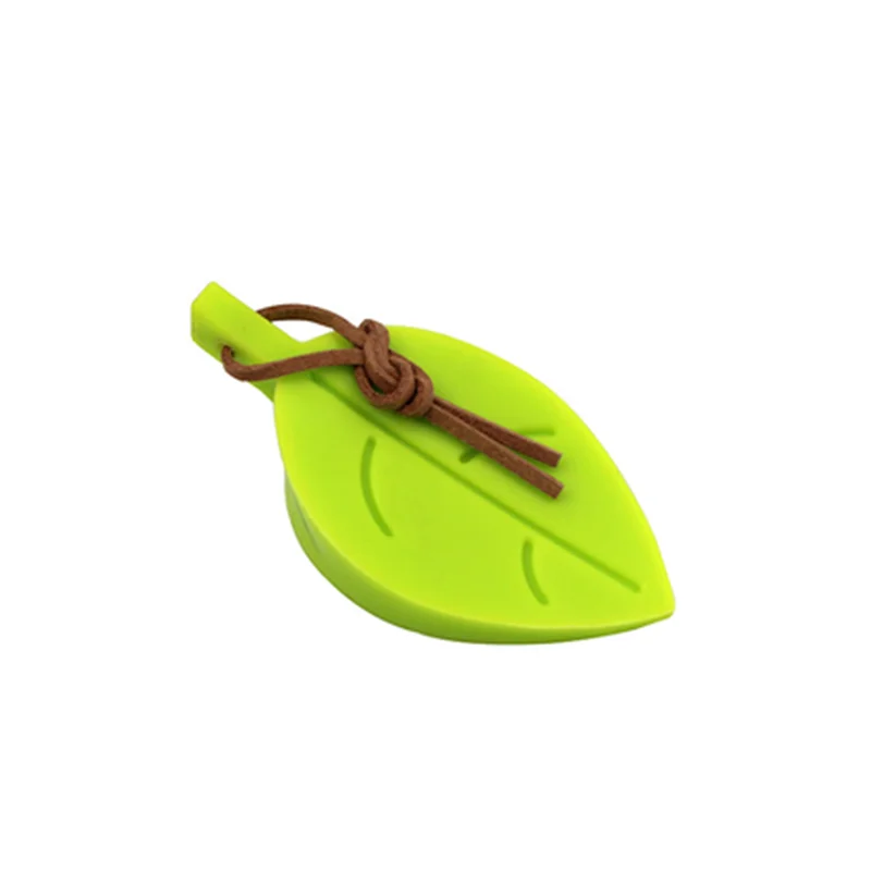 Kids Cartoon Leaf Silicone Door Stopper – 4 Colors Safety