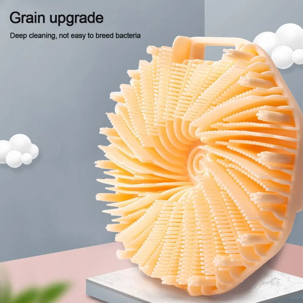 Silicone Body Scrubber Brush – Gentle Face & Body Cleansing Silicone Body Scrubber Nixie