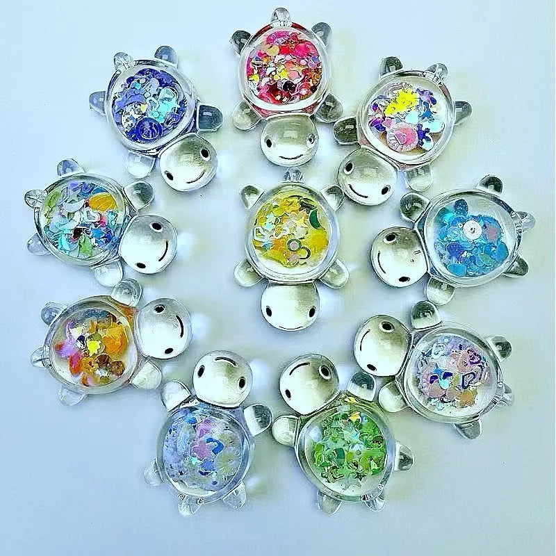Mini Luminous Turtle Party Favors Glow Desk Toys 10-50pcs Party Favor Toys Nixie