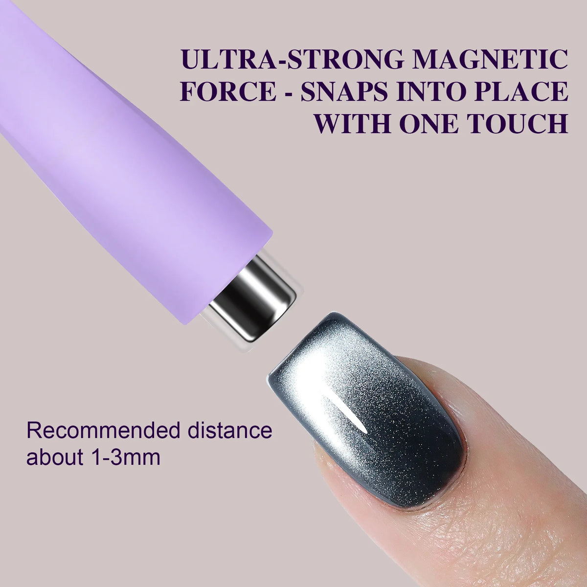 8-in-1 Nail Art Magnet Cat Eye Glass Bead Gel Polish Stick Nail Art Magnet Nixie