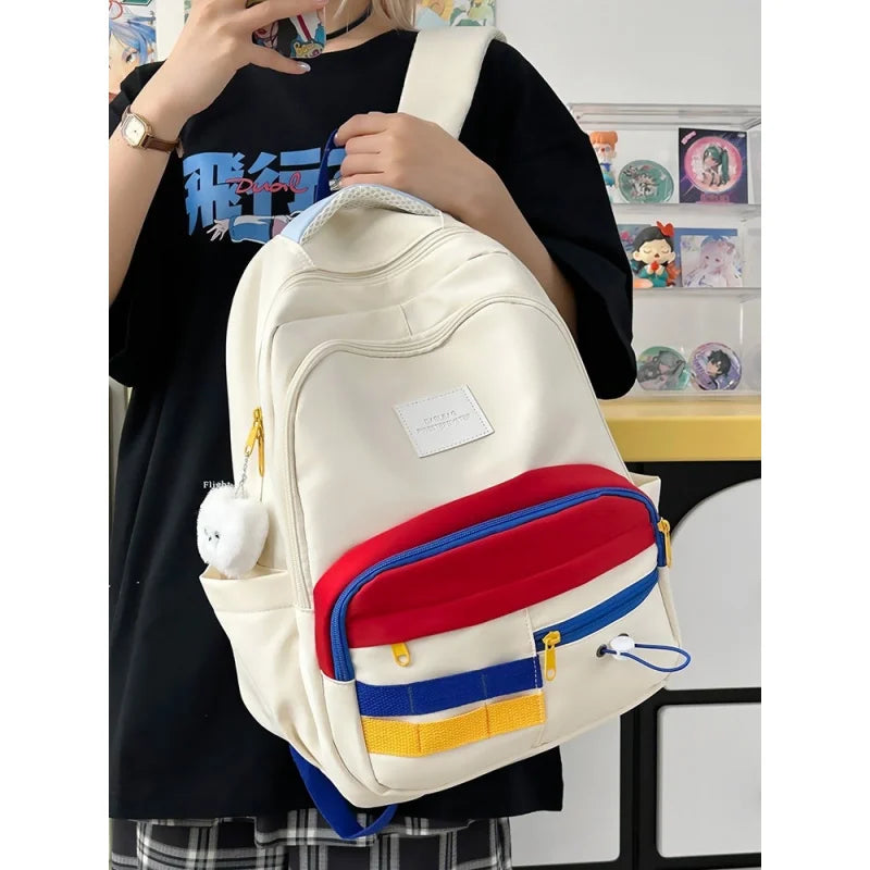Nixie Cute Large-Capacity Waterproof Student Backpack