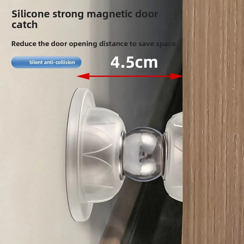 Silicone Magnetic Door Stopper Anti-Collision Silent Door Stop Magnetic Door Stopper Nixie