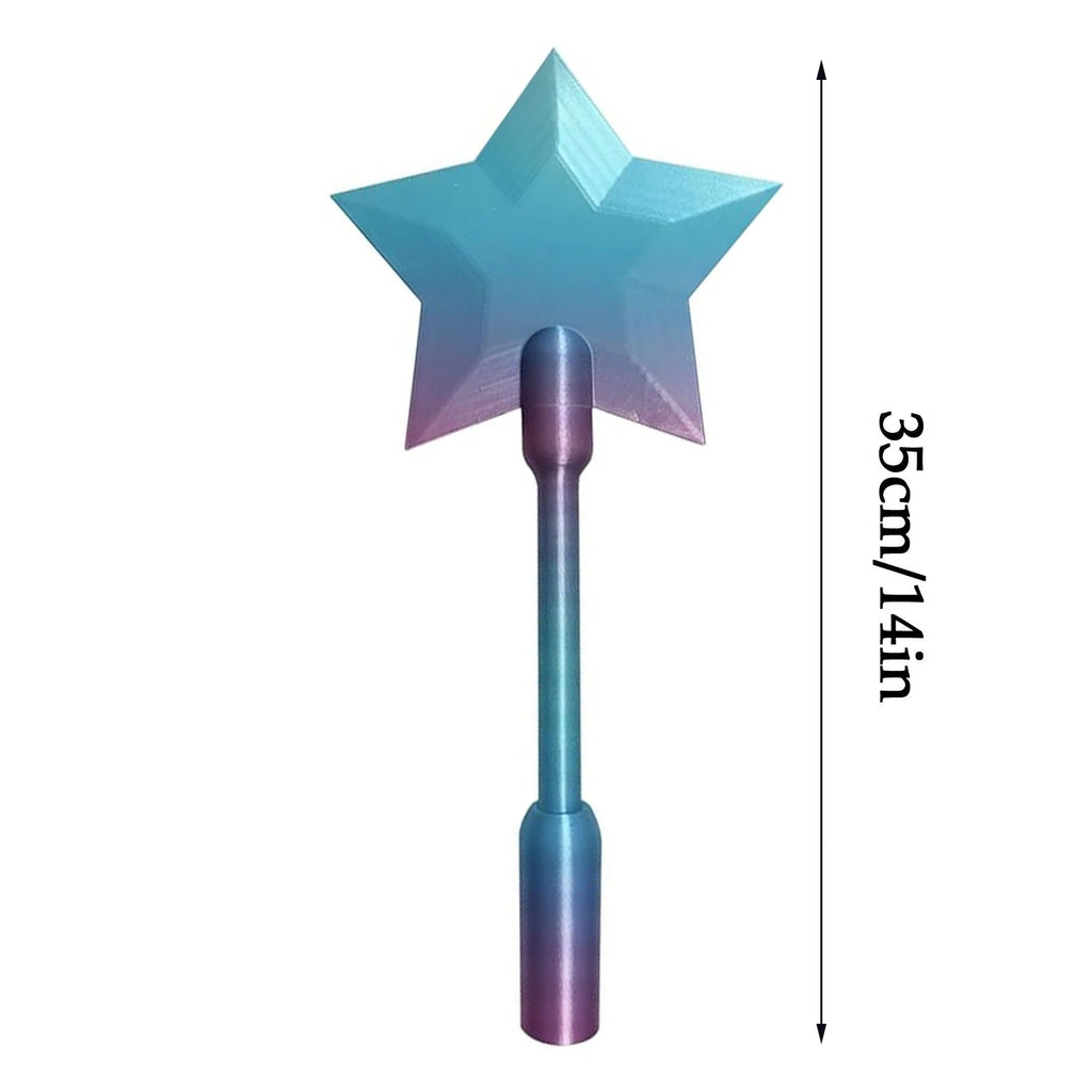 3D Star Wand Tap-to-Pay Contactless Card Holder | Fun Kids Gift Card Holder Wand Nixie