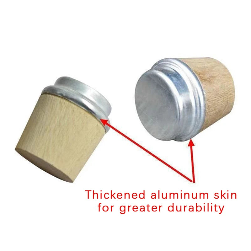2Pcs Wooden Thermos Cork Stopper – Vacuum Flask Bottle Cap Bottle Stopper Nixie
