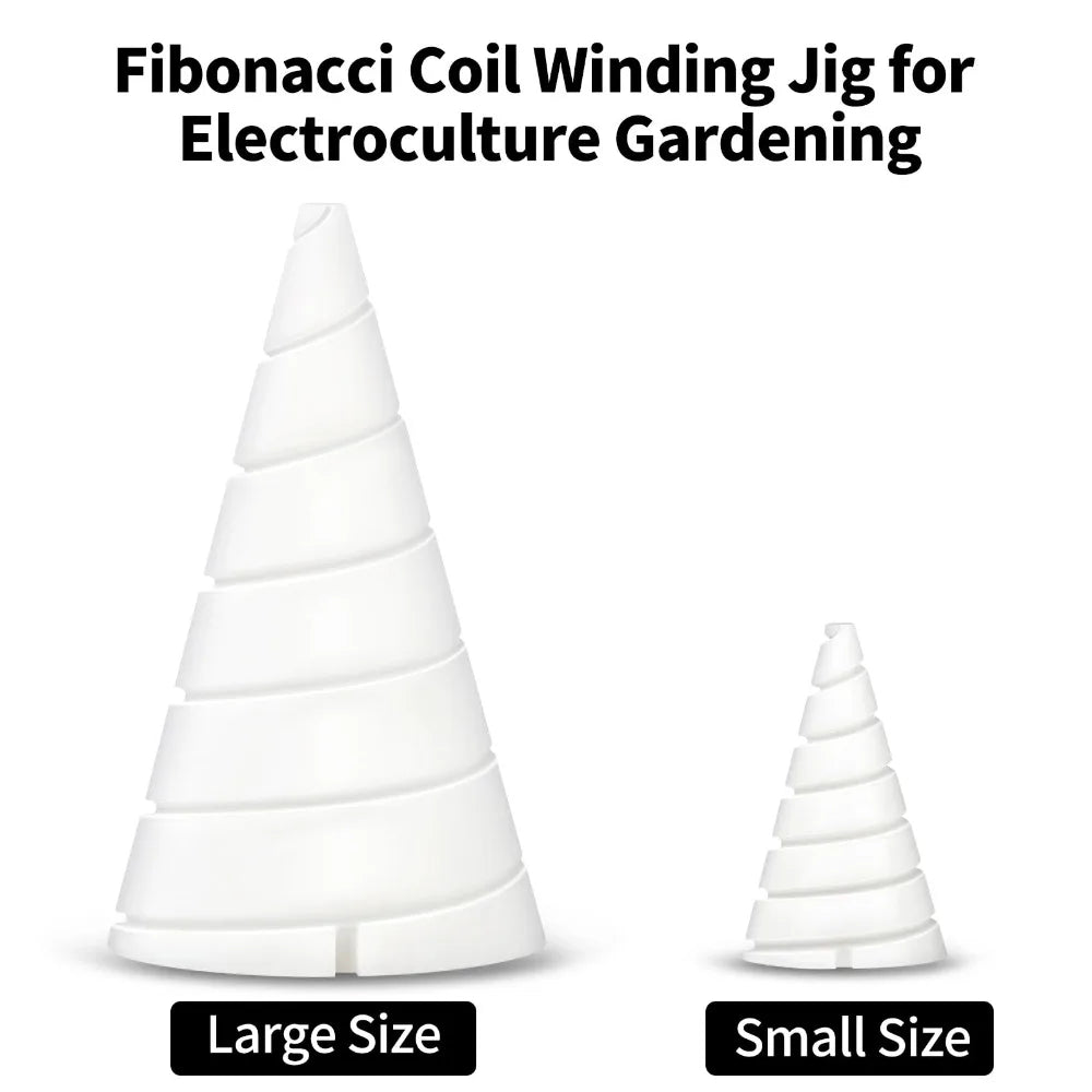 Fibonacci Coil Winding Jig – Electroculture Copper Antenna Tool