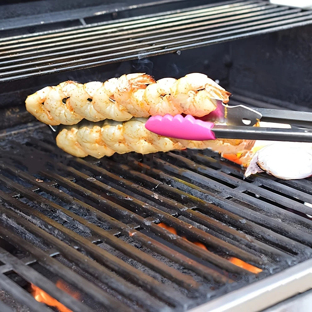 2pcs Fish Bone Stainless Steel BBQ Skewers – Kabob Grill Set BBQ Grilling Skewers Nixie