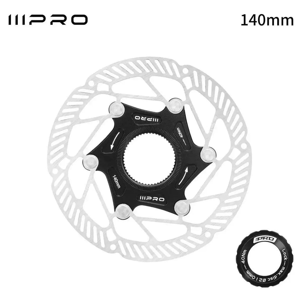IIIPRO Centerlock Bike Rotor MTB & Road Disc Brake 140–180mm Bicycle Brake Rotor Nixie 140mm