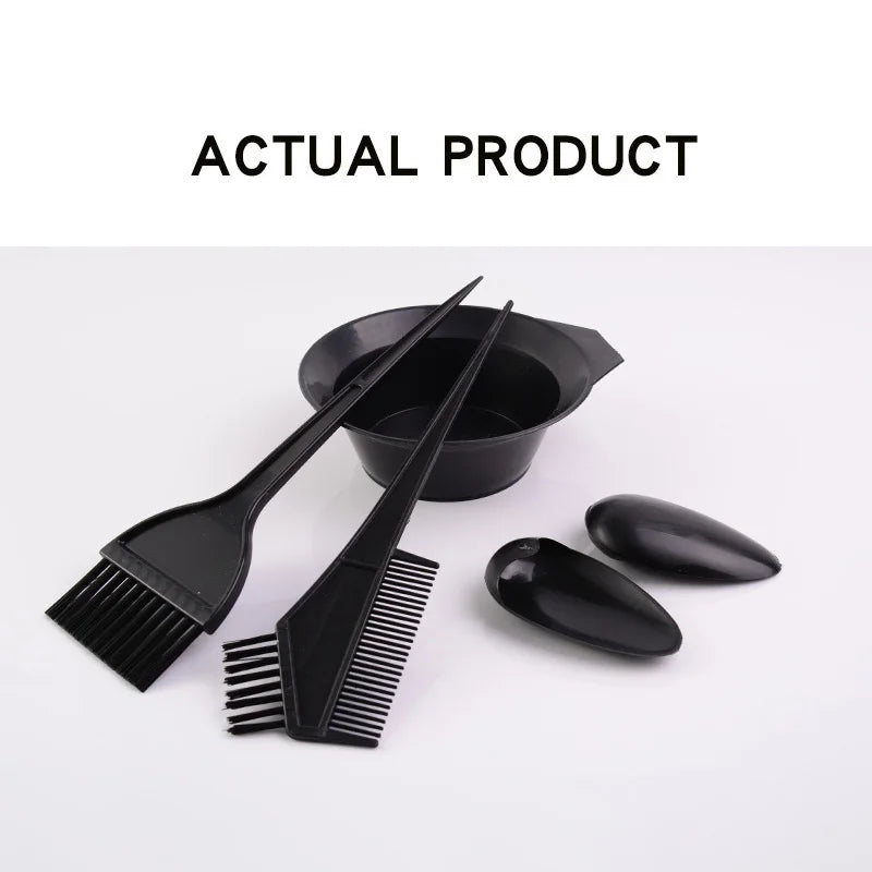 Hair Dyeing Tools Set – Brushes, Bowls, Cape & Gloves Kit Hair Coloring Kit Nixie