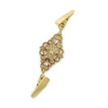 Retro Flower Sweater Clips Cardigan Collar Brooch Fasteners Sweater Clip Brooch Nixie Gold