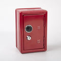 Mini Metal Safe Piggy Bank with Lock | Secure Cash Storage Box